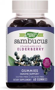 Nature's Way Sambucus Black Elderberry Gummies