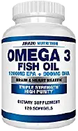 Arazo Nutrition Omega-3 Fish Oil Softgel Capsules
