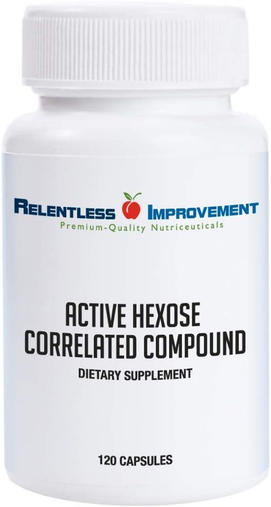 Relentless Improvement Active Hexose Correlated Compound Natural Immune Support Ahcc supplement