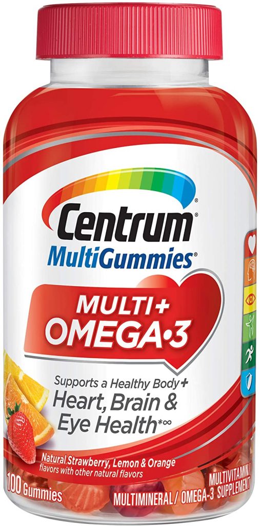 Centrum MultiGummies Multi+ Omega 3