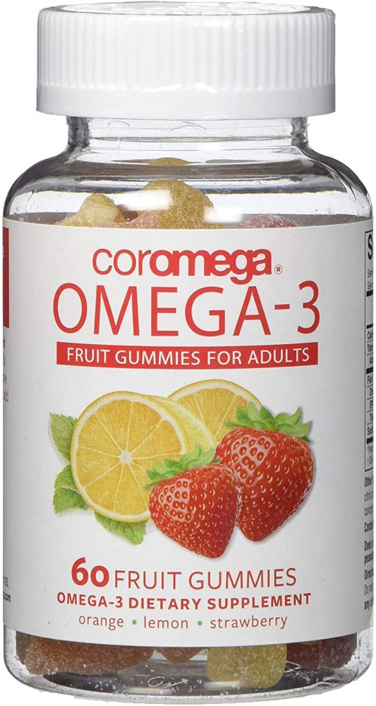 Coromega Omega-3 Fruit Gummies for Adults