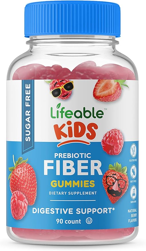 Lifeable Sugar Free Prebiotics Fiber for Kids