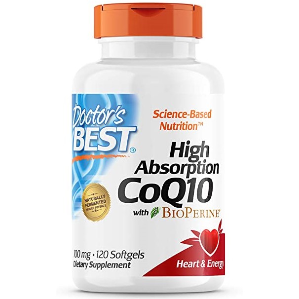 Doctor’s Best High Absorption CoQ10 with BioPerine