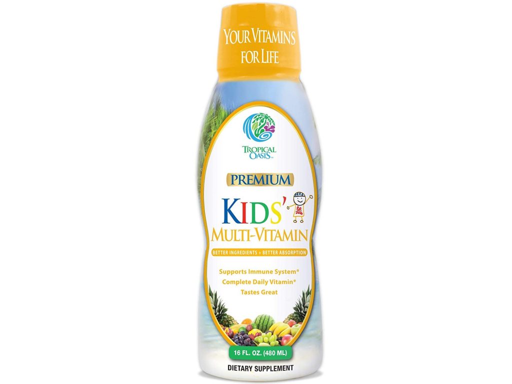 Tropical Oasis Premium Kids Liquid Multivitamin