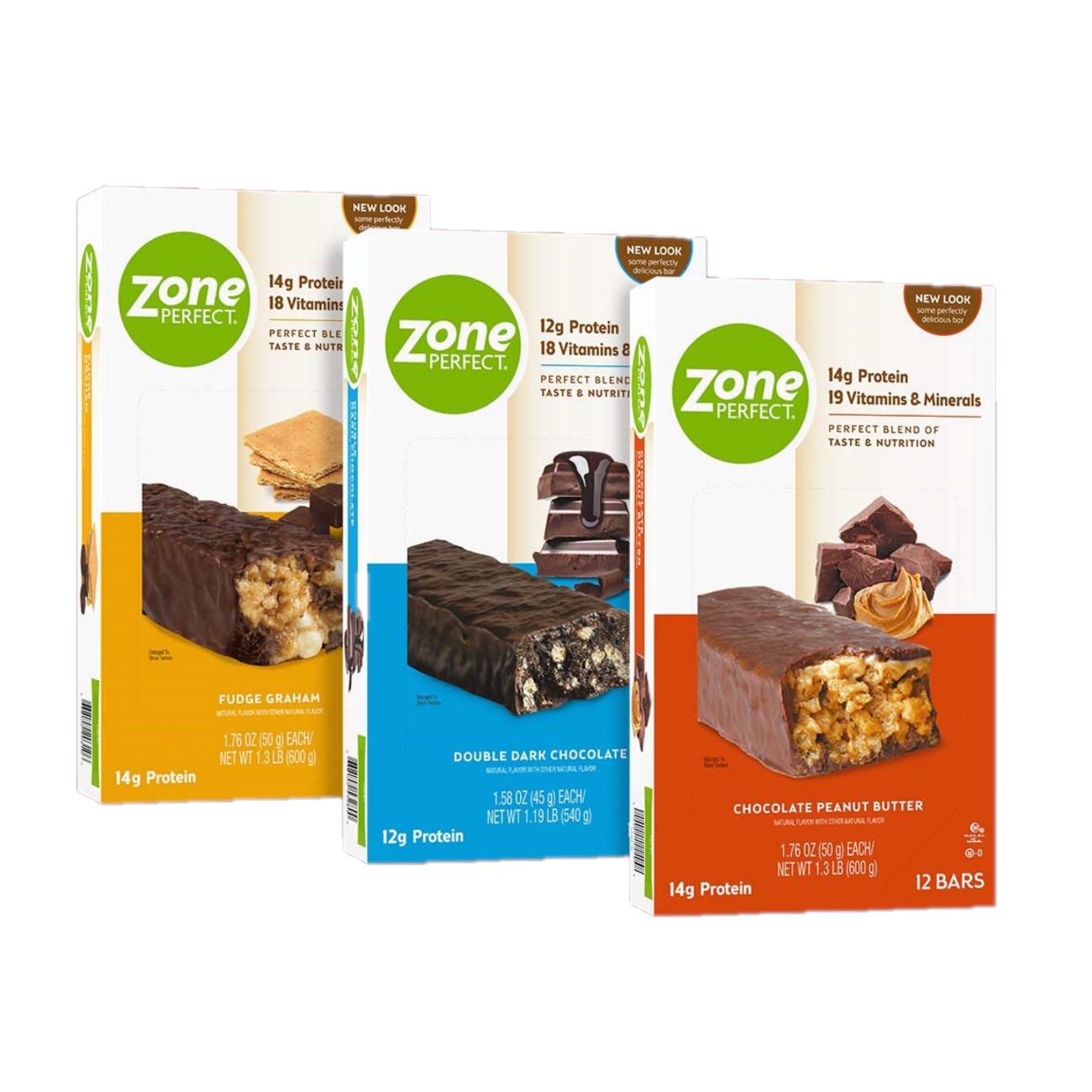 Zone Perfect Protein Bars Variety Pack
