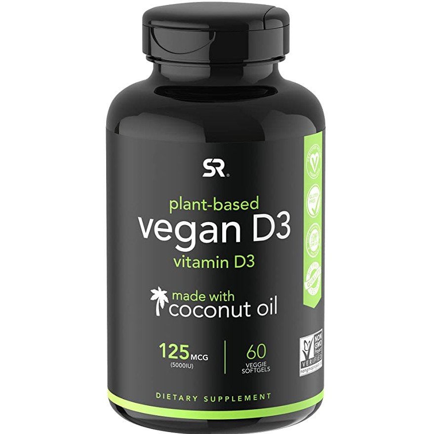 Sports Research Plant-Based Vegan D3