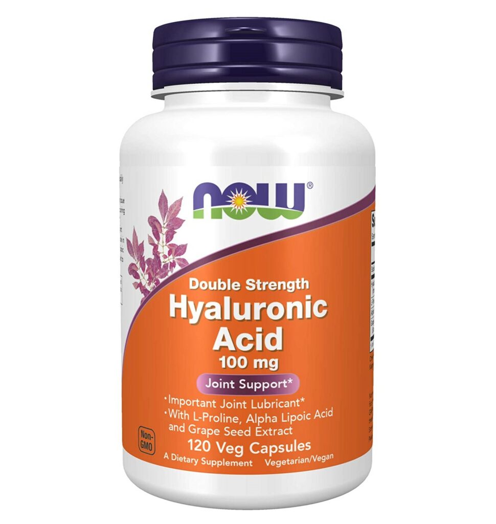 NOW Supplements Double Strength Hyaluronic Acid