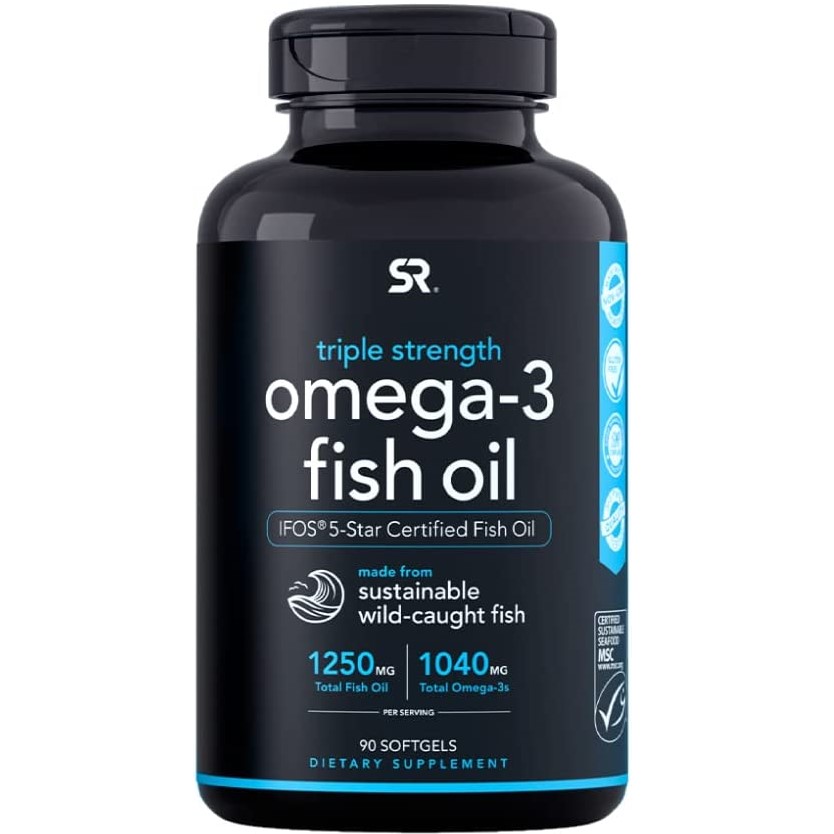 Triple Strength Omega 3 Fish Oil