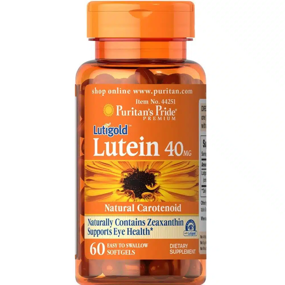 Puritan’s Pride Lutein Supplements