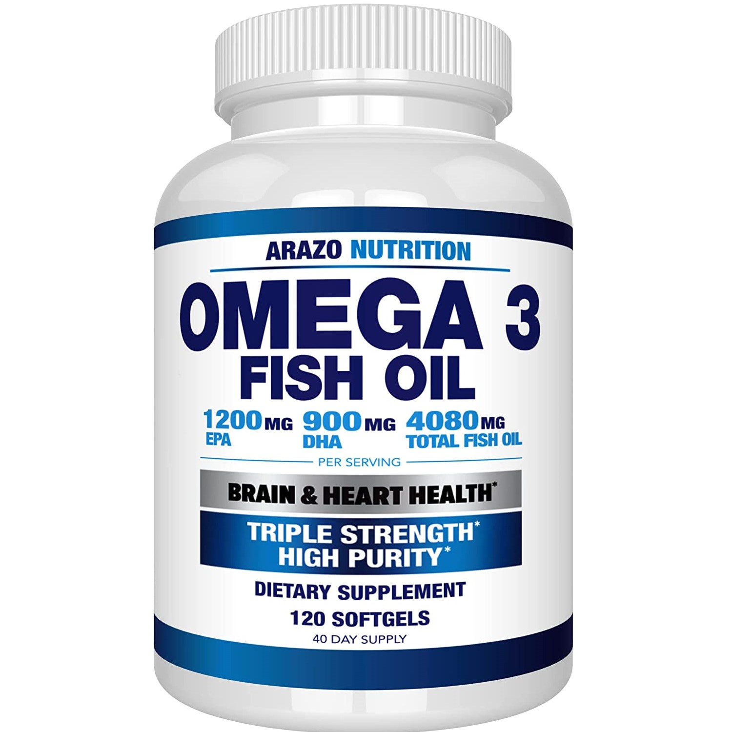 Arazo Nutrition Omega 3 Fish Oil