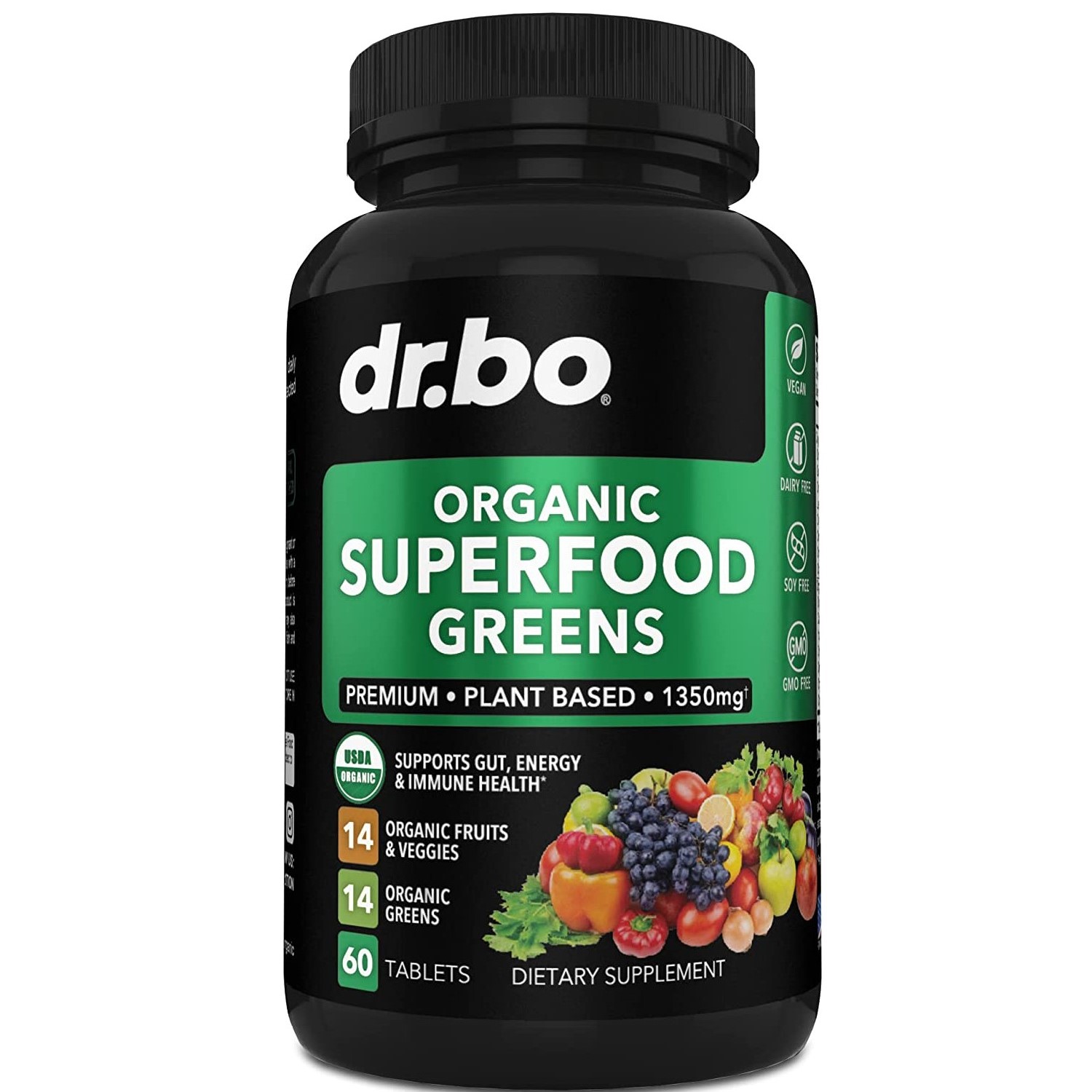 Dr.BO Organic Superfood Greens Tablets
