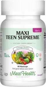 Maxi Health Teen Supreme Hers Vitamins for Teen Girls