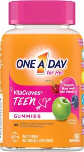 One A Day Teen for Her Multivitamin Gummies