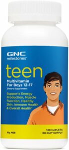 GNC milestones Teen Multivitamin for Boys