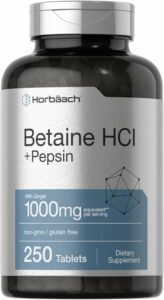 Horbaach Betaine HCL with Pepsin