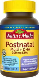 Nature Made Postnatal Multivitamin