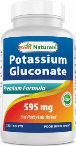 Best Naturals Potassium Gluconate Supplement