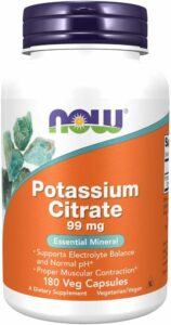 NOW Supplements Potassium Citrate